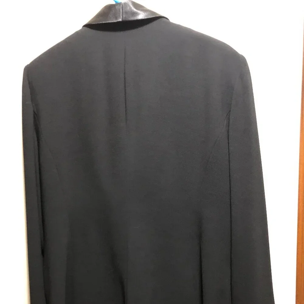 Black Blazer/Skirt Set Women's Size 14 Studio 1 - Picture 2 of 16